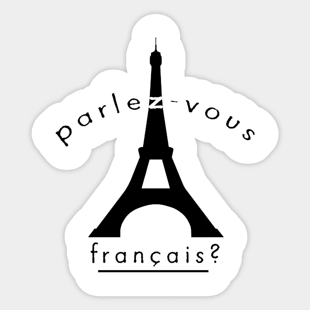 Speak french Sticker by WkDesign